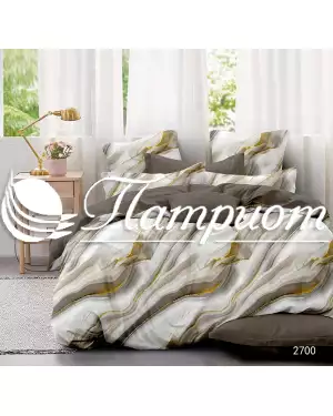 КПБ 2.0 спальный с Евро простыней, сатин 2700